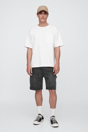9" Denim Carpenter Shorts