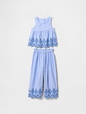 Baby & Toddler Eyelet Poplin Outfit Set
