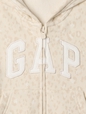 babyGap Relaxed Print Logo Zip Hoodie