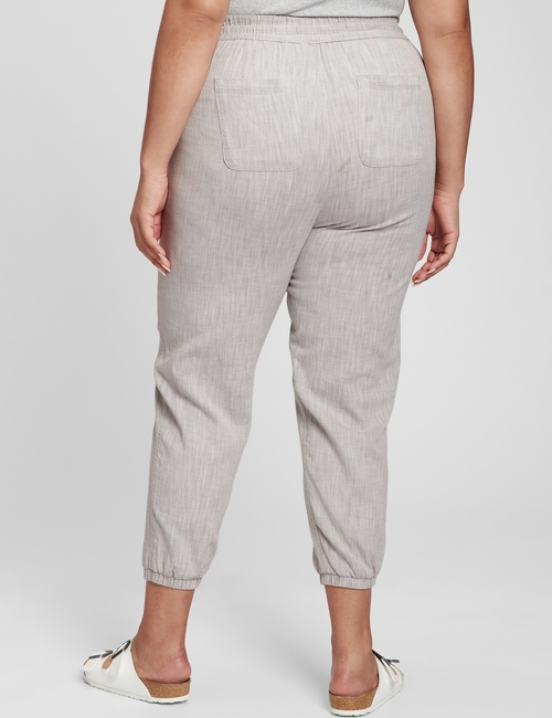 Herringbone Chambray Joggers
