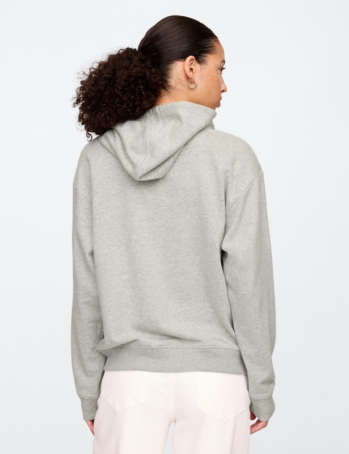 Relaxed Gap Logo Zip Hoodie