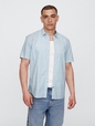 Stretch Poplin Shirt in Standard Fit