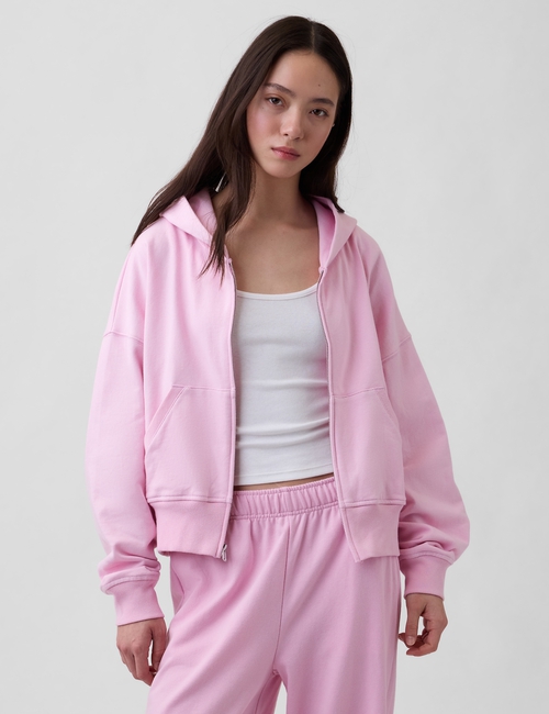 VintageSoft Terry Zip Hoodie