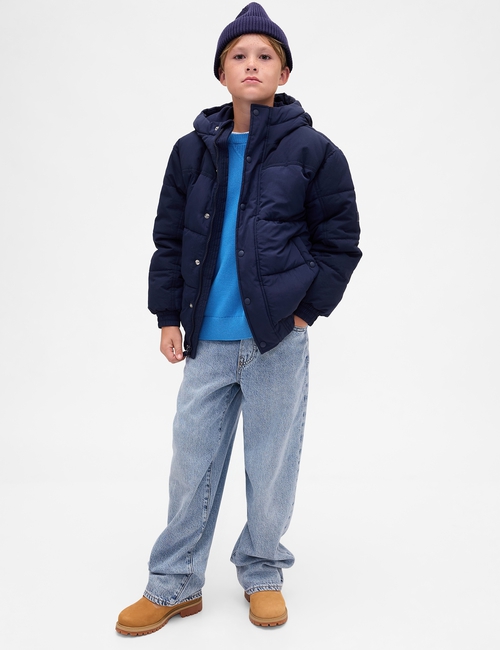 Kids Relaxed Crewneck Sweater