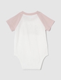 Baby Gap Logo Raglan Bodysuit