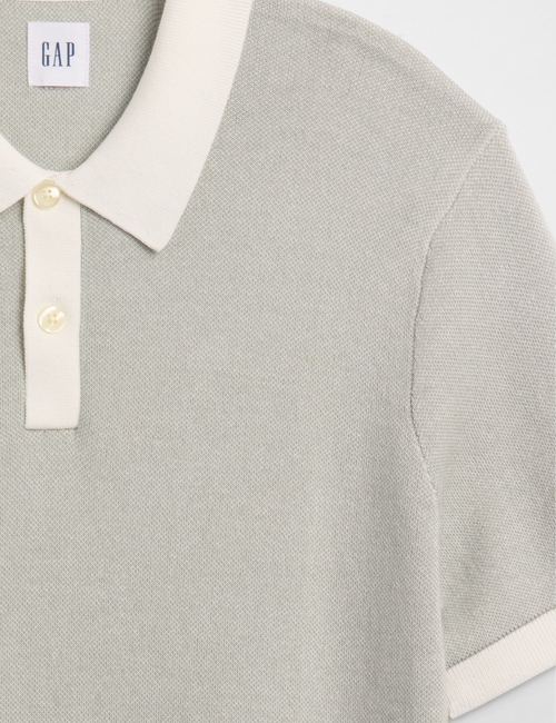 Sweater Polo Shirt