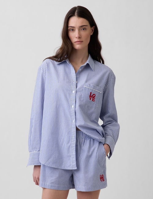 Robert Indiana LOVE Poplin PJ Shirt