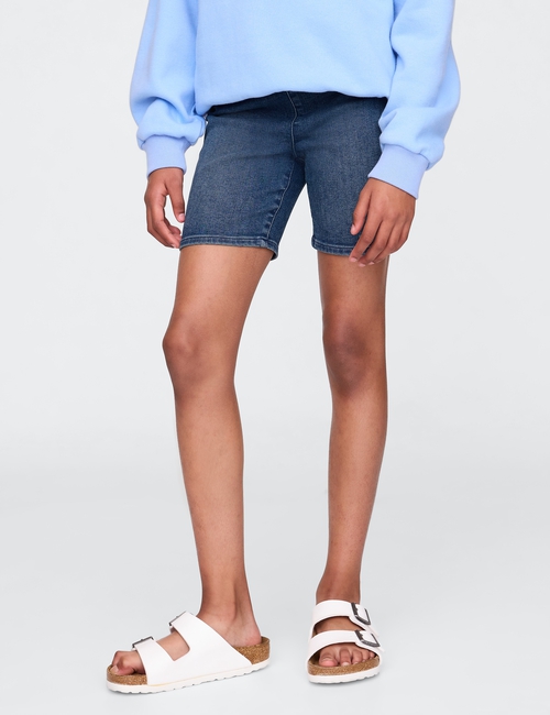 Kids Denim Bike Shorts