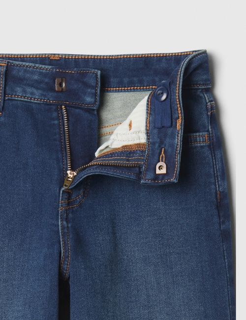 Kids High Rise SuperSoft Wide-Leg Ankle Jeans