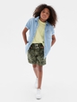 Kids Poplin Pull-On Shorts