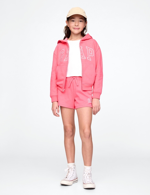 Kids Relaxed Gap Logo Zip Hoodie