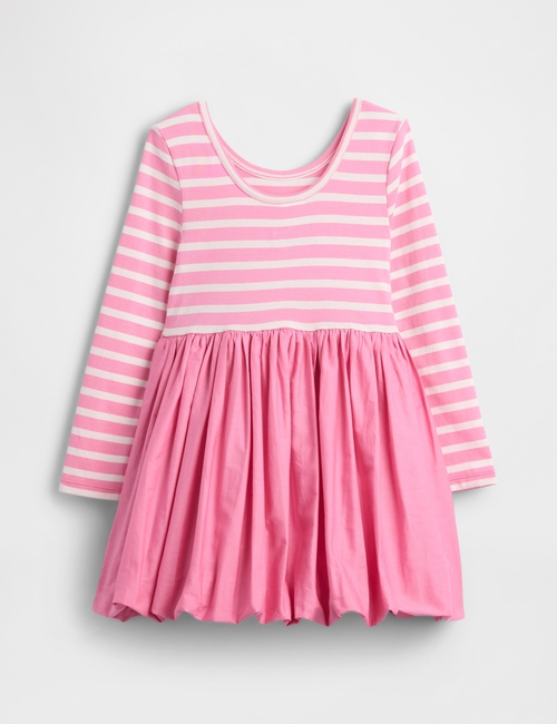 Baby & Toddler Mixed Media Bubble Dress