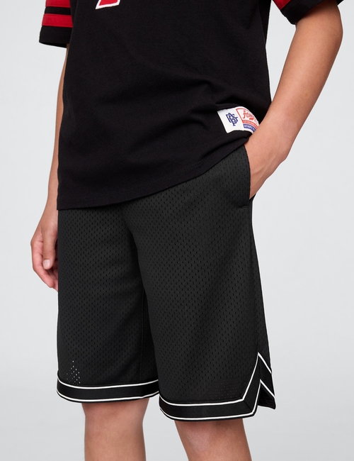 Kids GapFit 8.5" Mesh Pull-On Shorts