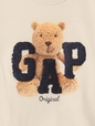Baby Organic Cotton Bear Logo Bodysuit