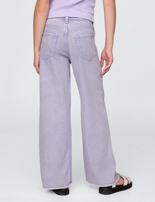 Kids UltraSoft Low Rise Stride Wide-Leg Jeans