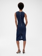 GapStudio Seamed Denim Midi Dress