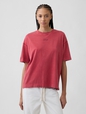 Organic Cotton VintageSoft Athletic Logo Tunic T-Shirt