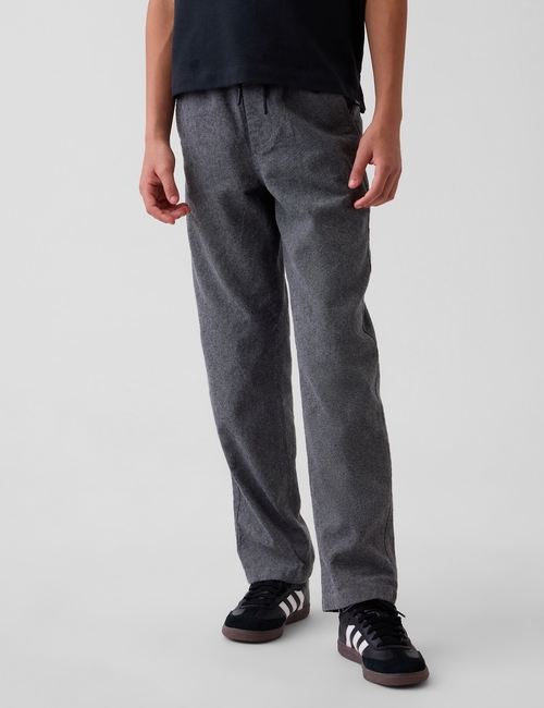 Kids Linen-Cotton Relaxed Easy Pants