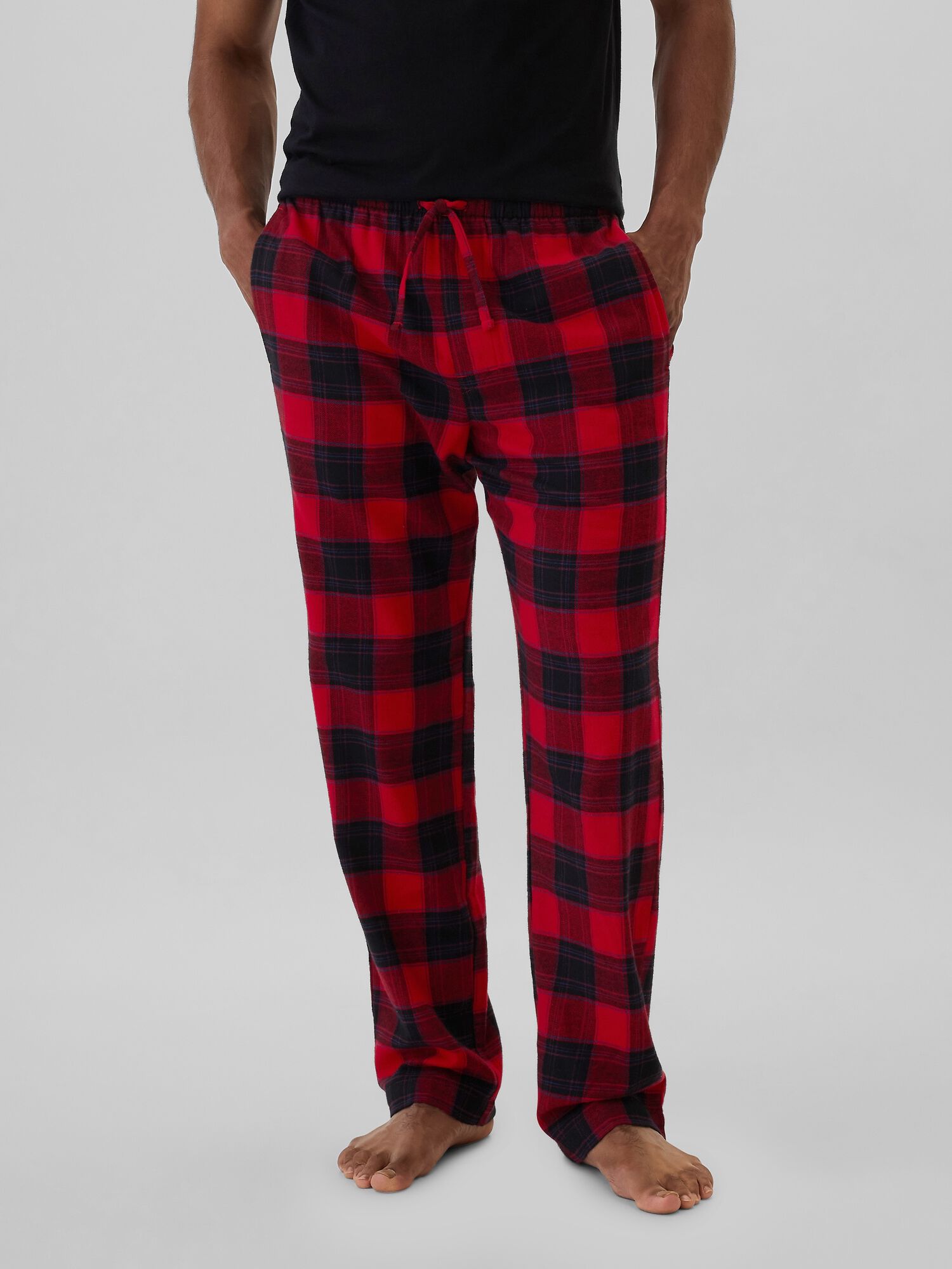 Shop Flannel PJ Pants for GAP UAE