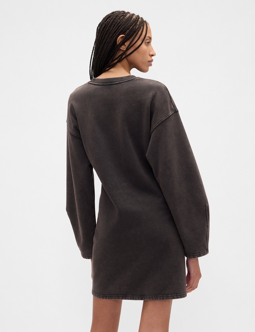 Heavyweight French Terry Logo Sweatshirt Dress