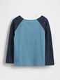 V-FRCH LS LOGO RAGLAN T