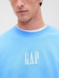 VintageSoft Oversized Logo Sweatshirt
