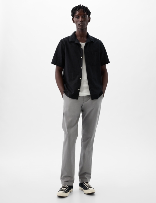 Modern Khakis in Straight Fit with GapFlex