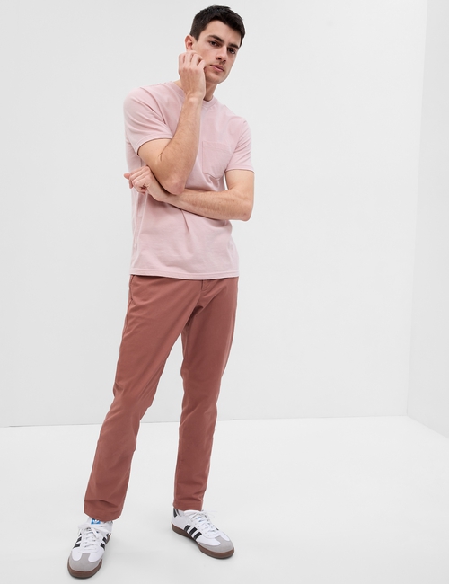 Modern Khakis in Slim Fit with GapFlex