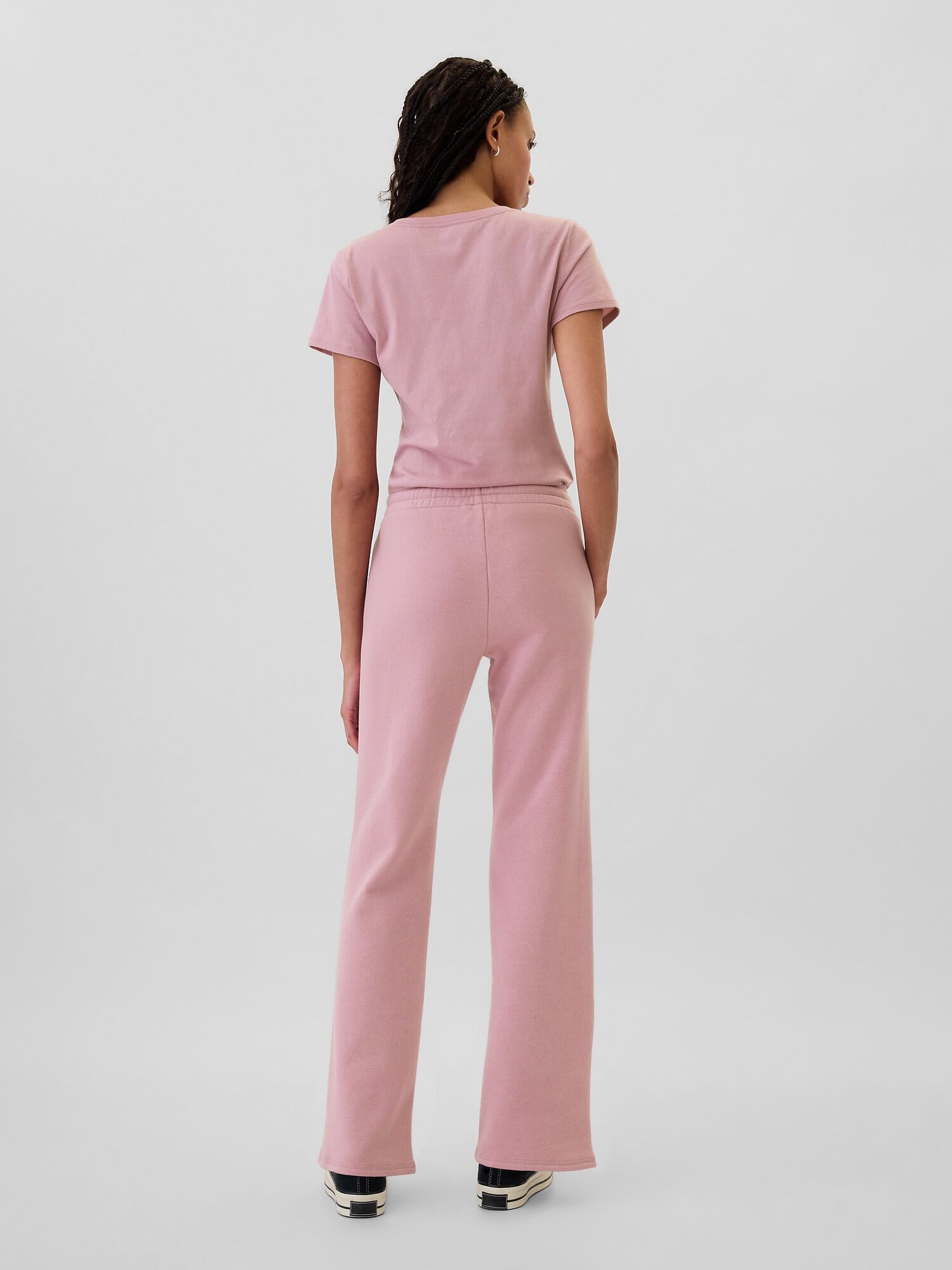 Shop Gap Logo Straight Sweatpants for Women GAP UAE