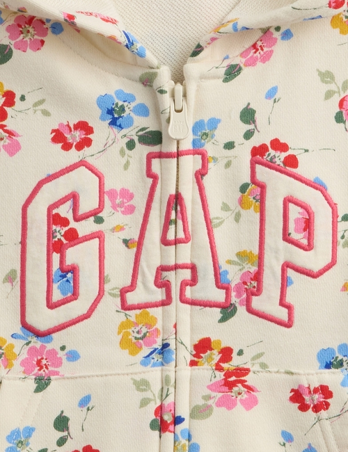 babyGap Relaxed Logo Zip Hoodie