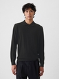 Merino Polo Sweater