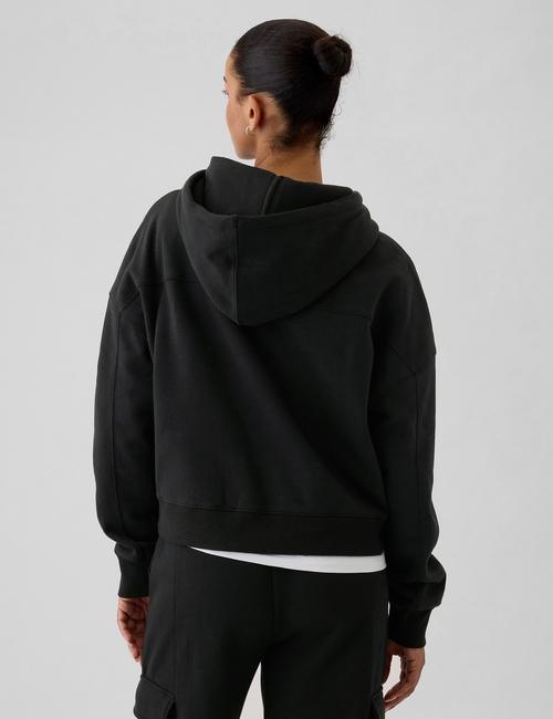Vintage Soft Cropped Hoodie