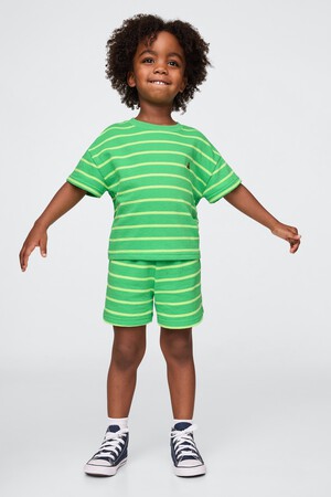 Baby & Toddler Textured Stripe Outfit Set