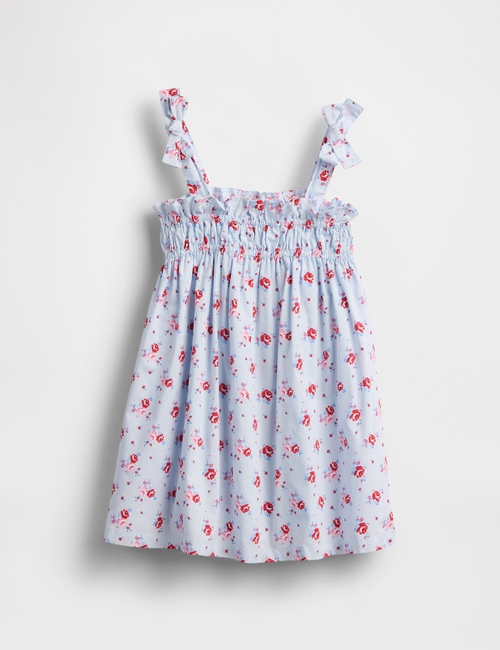 Baby & Toddler Smocked Bow-Strap Dress