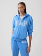 Relaxed Gap Logo Zip Hoodie