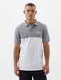 Gap Logo Colorblock Pique Polo Shirt