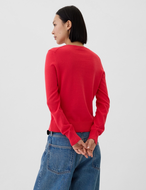 Crewneck Cardigan