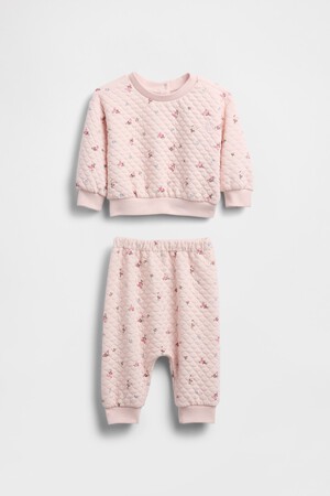 PRINTED CREW QUILTED SET
