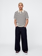 JACQUARD STRIPE POLO