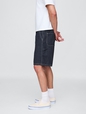 '90s Loose Denim Stripe Carpenter Shorts