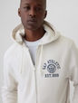 Vintage Soft Athletic Logo Zip Hoodie