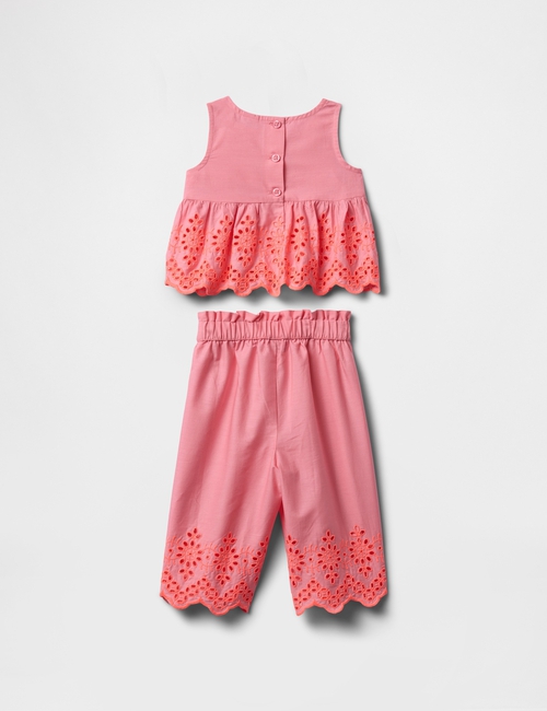 Baby & Toddler Eyelet Outfit Set