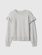 Kids CashSoft Ruffle Sweater