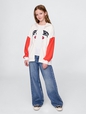 Kids Vintage Soft Full-Zip Sport Logo Hoodie