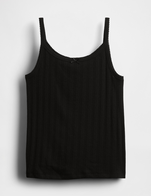 Kids Pointelle Rib Cami