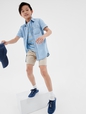 Kids Poplin Pull-On Shorts