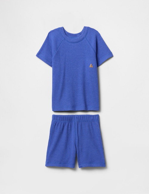 Baby & Toddler Waffle-Knit Outfit Set