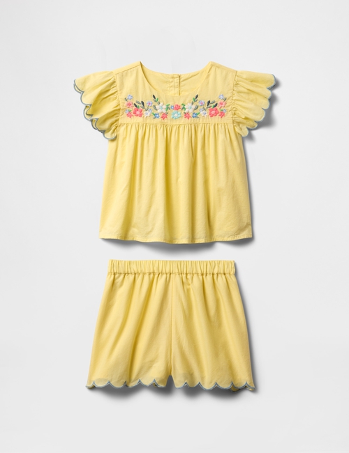 Baby & Toddler Embroidered Outfit Set