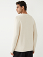 Relaxed Cable-Knit Sweater