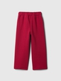 LOGO FLC WIDE LEG PANT